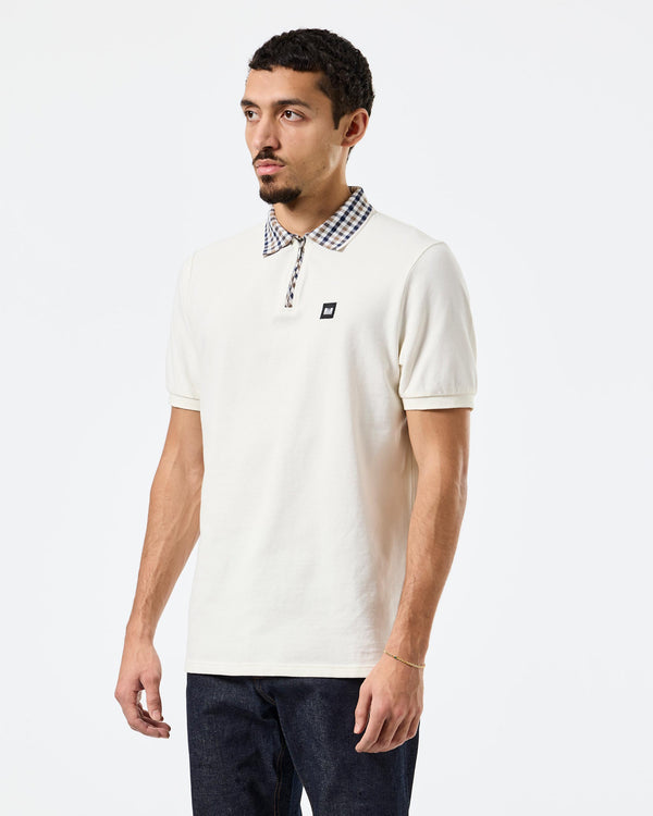 Lachine Polo Shirt Ghost/Mid House Check