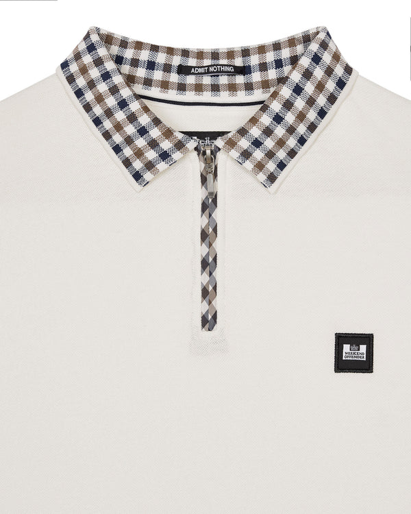 Lachine Polo Shirt Ghost/Mid House Check