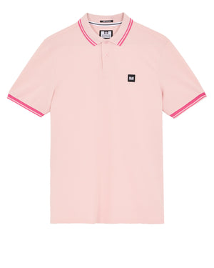 Levanto Polo Shirt Pale Blush Pink/Candy Pink