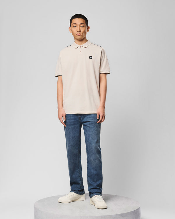 Sakai Polo Shirt Cement