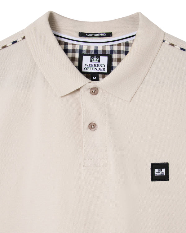 Sakai Polo Shirt Cement