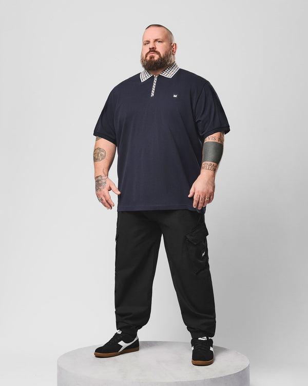 Plus Size - Tipasa Polo Shirt Navy