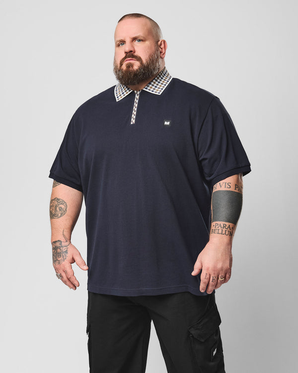 Plus Size - Tipasa Polo Shirt Navy