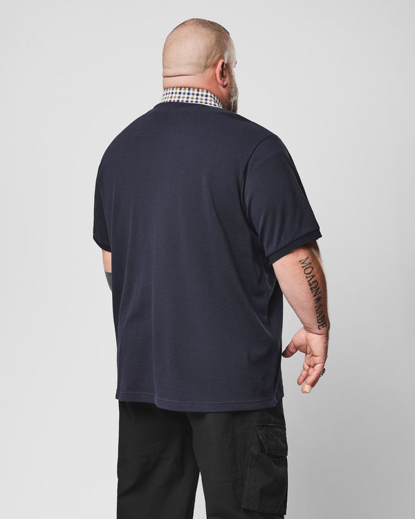 Plus Size - Tipasa Polo Shirt Navy