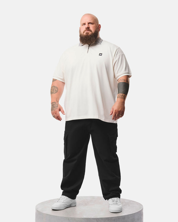 Plus Size - Tipasa Polo Shirt Ghost