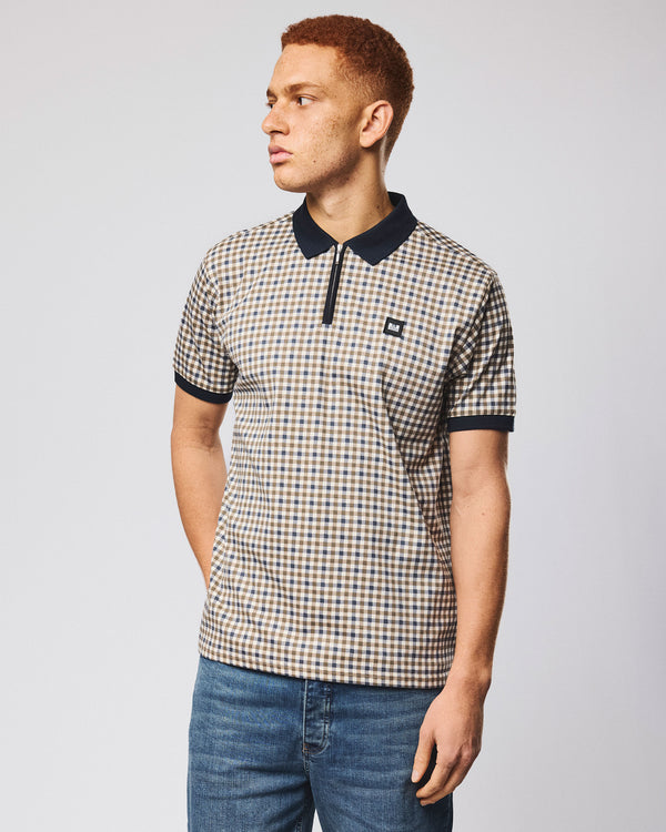 Polo Merane a quadri medi