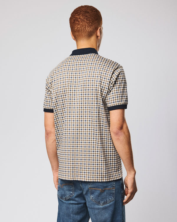 Polo Merane a quadri medi