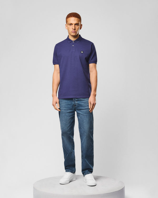 Polo Heathcote blu zaffiro scuro