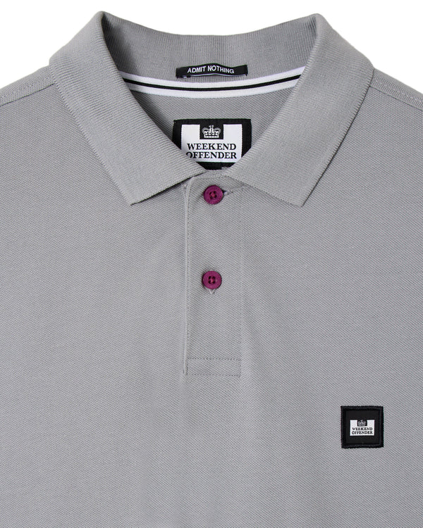 Heathcote Polo Shirt Smokey Grey