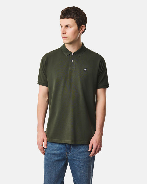 Heathcote Polo Shirt Black Forest Green