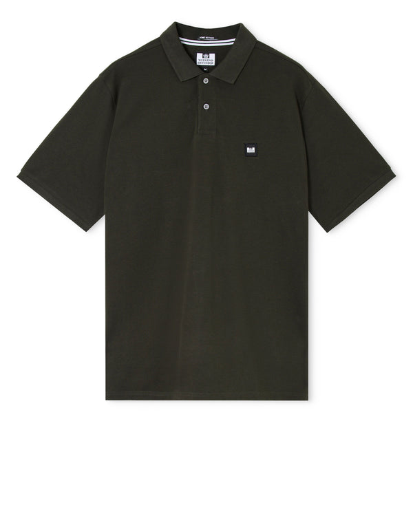 Heathcote Polo Shirt Black Forest Green