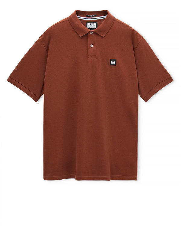 Heathcote Poloshirt Ziegelrot