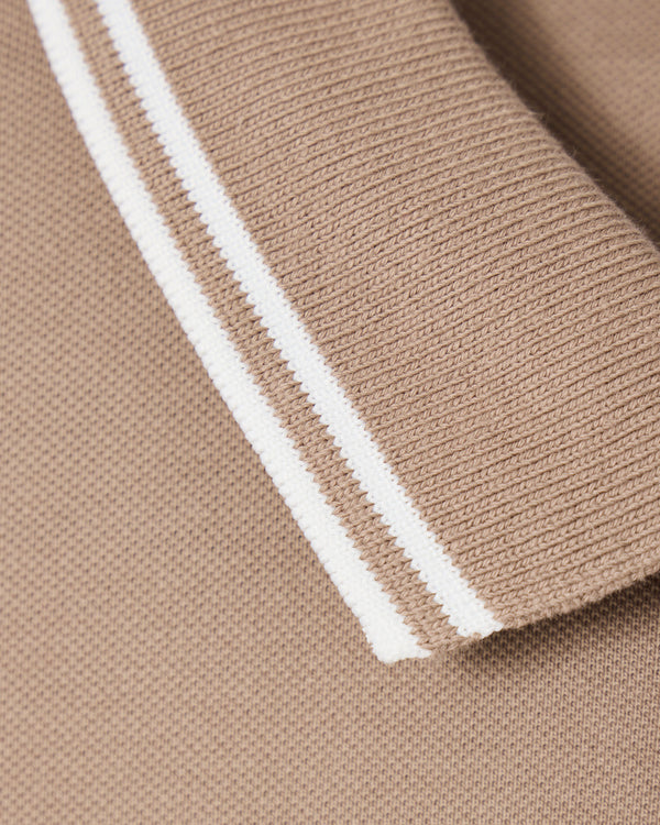 Levanto Polo Shirt Driftwood/Ghost