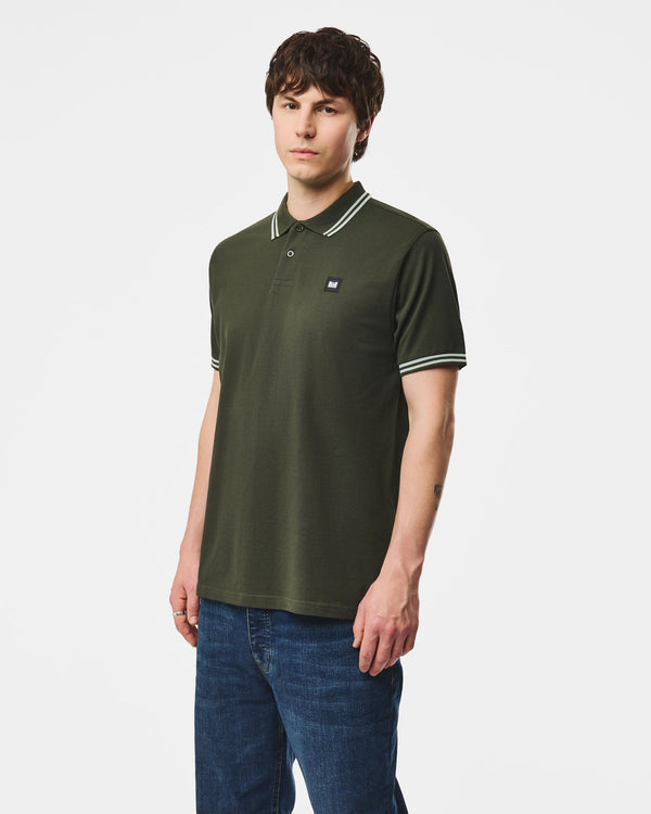 Levanto Poloshirt Black Forest Green/Julep Green