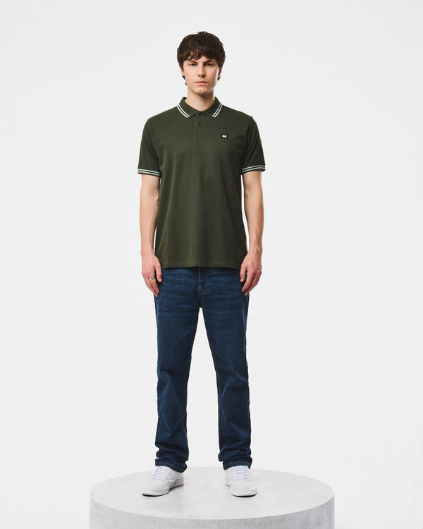 Levanto Poloshirt Black Forest Green/Julep Green
