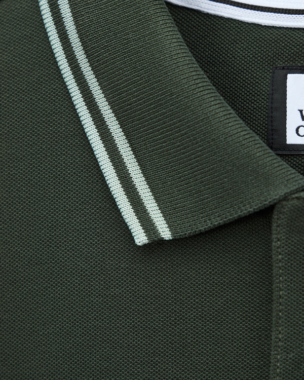 Levanto Poloshirt Black Forest Green/Julep Green