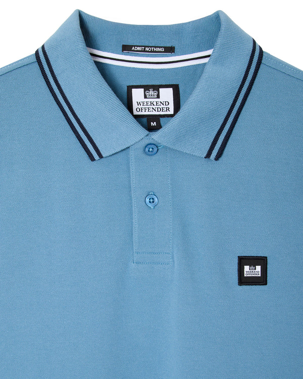 Levanto Poloshirt Peruvian Blue/Navy
