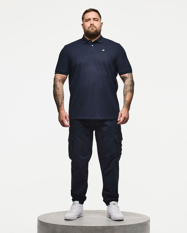 Plus Size - Caneiros Polo Shirt Navy