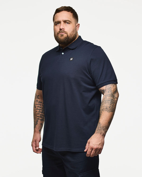 Plus Size - Caneiros Polo Shirt Navy