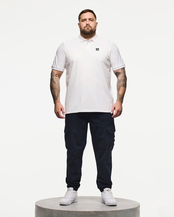 Plus Size - Caneiros Polo Shirt White