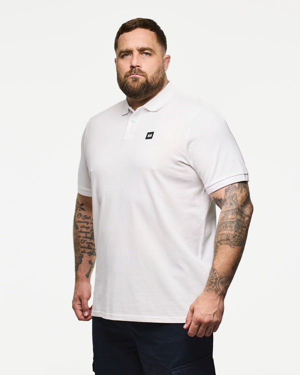 Plus Size - Caneiros Polo Shirt White