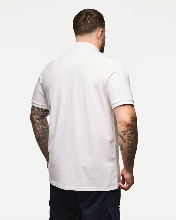 Plus Size - Caneiros Polo Shirt White