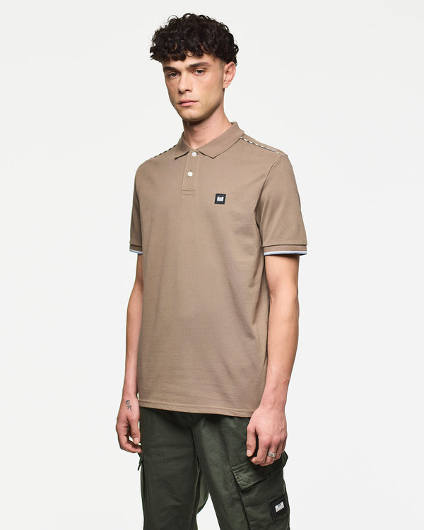 Sakai Polo Shirt Tobacco Brown