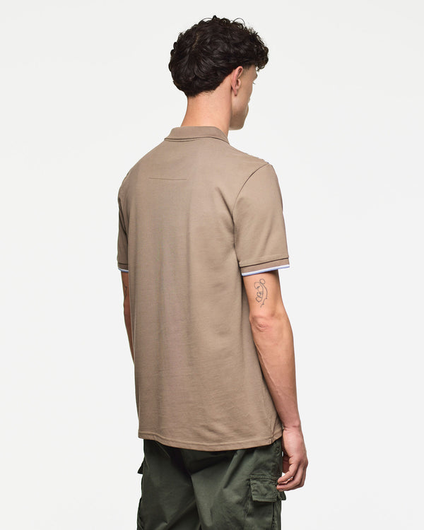 Sakai Polo Shirt Tobacco Brown