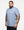 Plus Size - Sakai Polo Shirt Blue Shadow