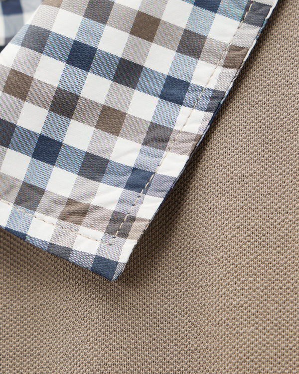 Cray Poloshirt Tabakbraun