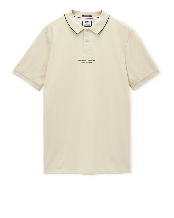 Hurley Polo Shirt Calcium/Black Forest Green