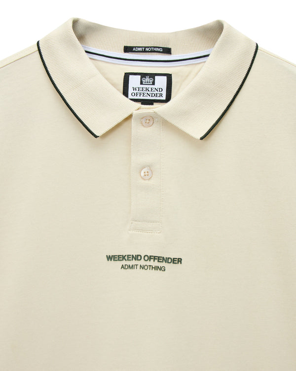 Hurley Polo Shirt Calcium/Black Forest Green