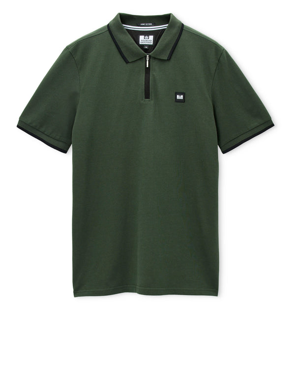 Monti Polo Shirt Black Forest Green/Black