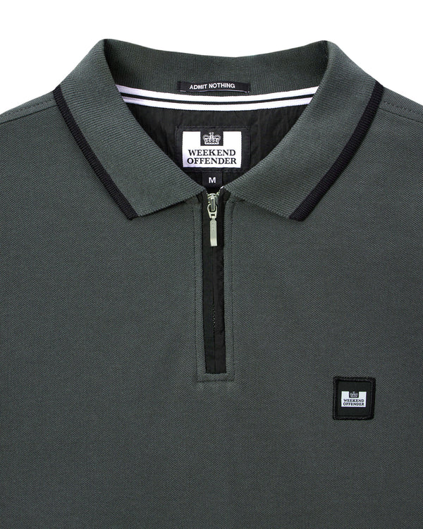 Monti Polo Shirt Cyclone Grey/Black
