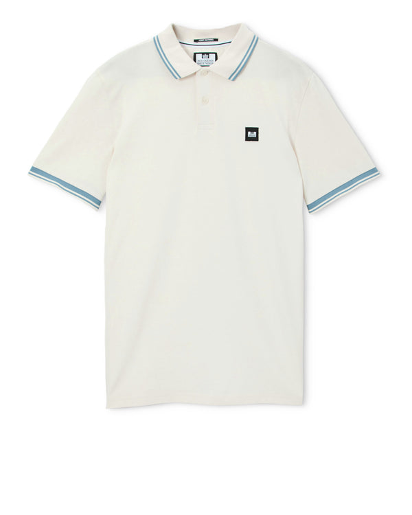 Levanto Polo Shirt Ghost/Blue Shadow