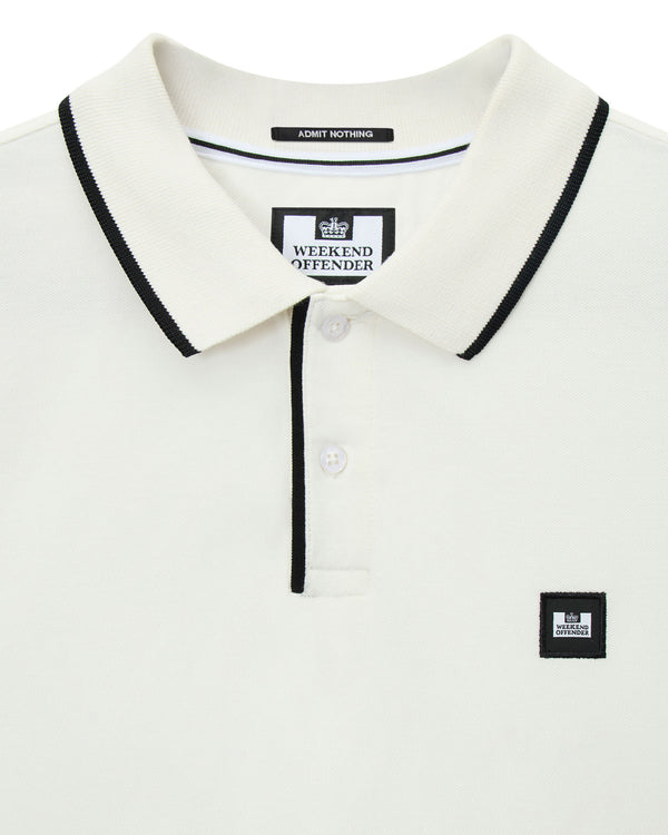 Cadwell Polo Shirt Ghost/Black