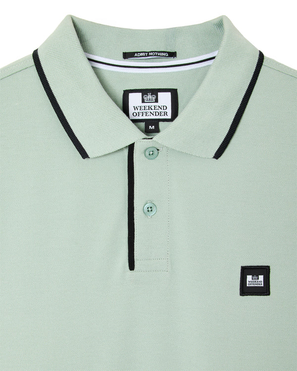 Cadwell Poloshirt Julep Green/Black