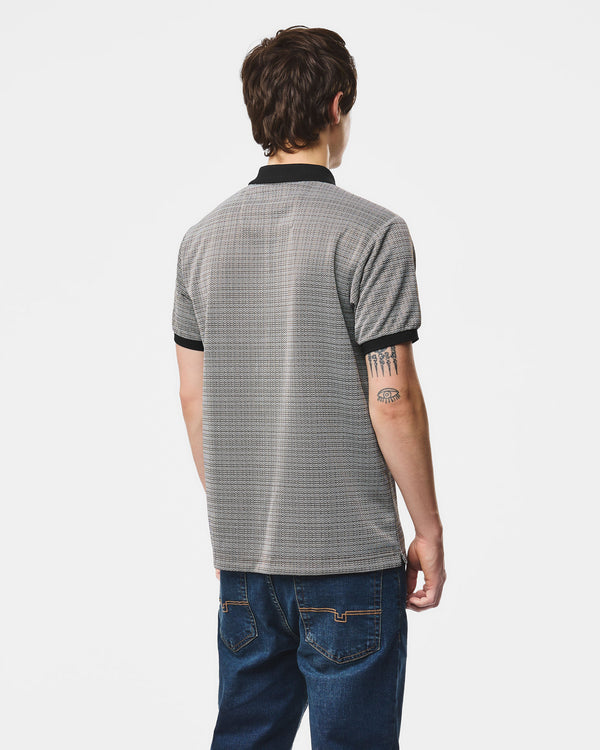 Winfield Poloshirt Schwarz-Mix