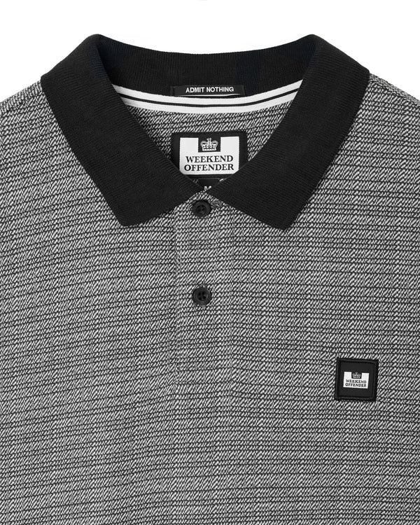 Winfield Poloshirt Schwarz-Mix