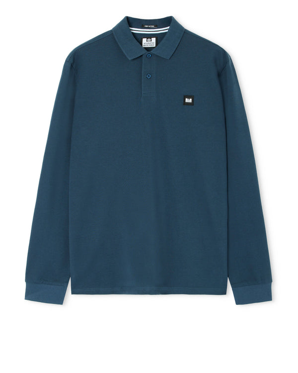 Tunbridge Polohemd Lagunenblau