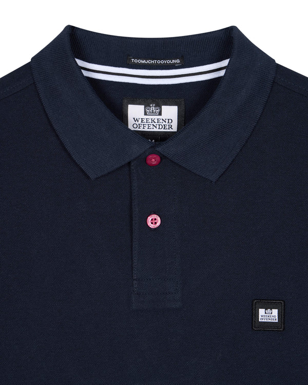 Plus Size - Caneiros Poloshirt Navy SS22