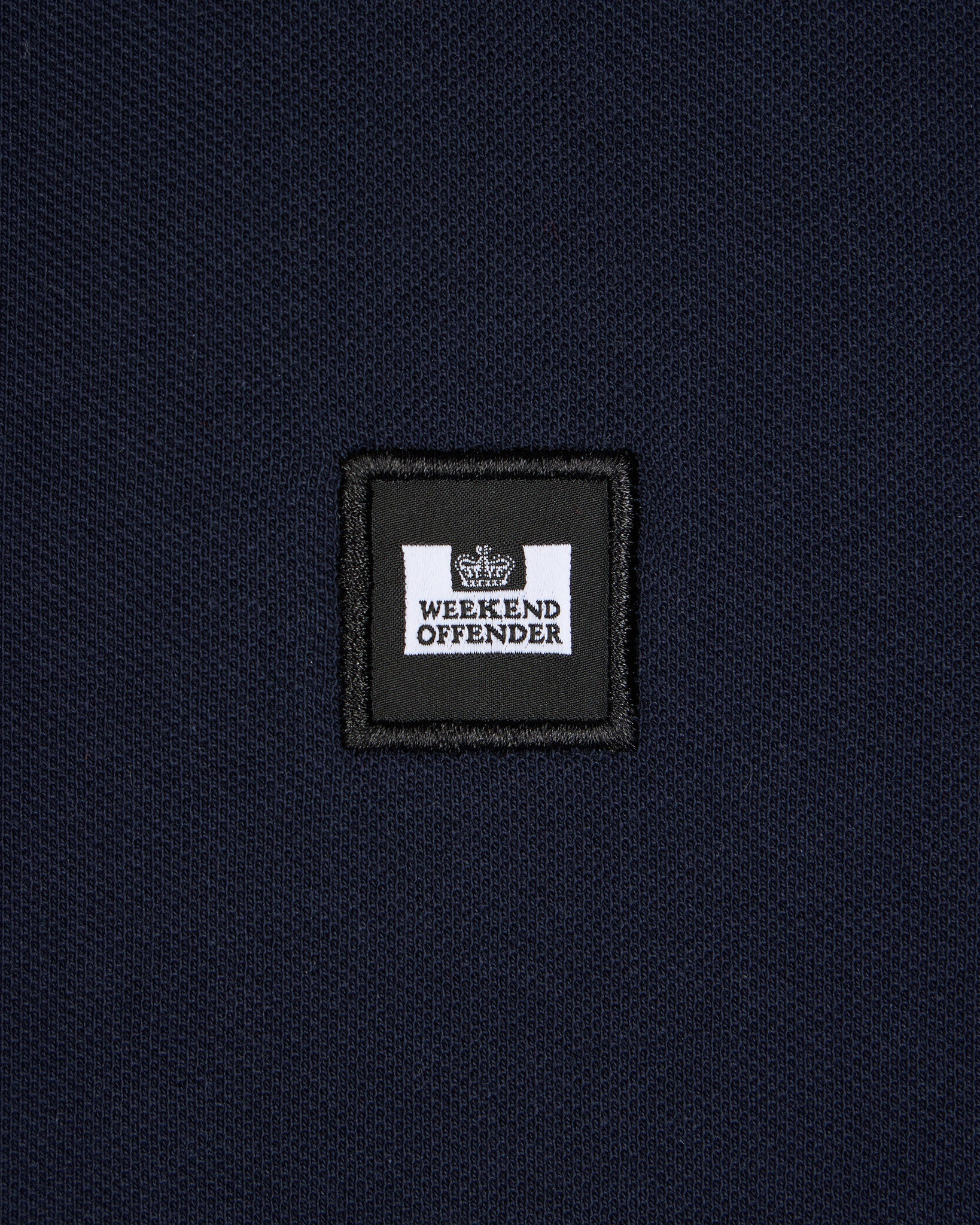 Costa Polo Shirt Navy/Blue House Check