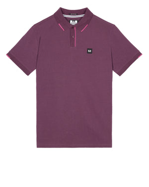 Rivas Polo Shirt Deep Plum