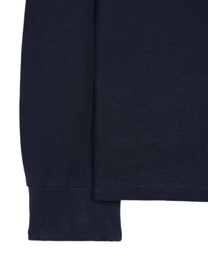 Carola Long Sleeve Polo Shirt Navy/House Check