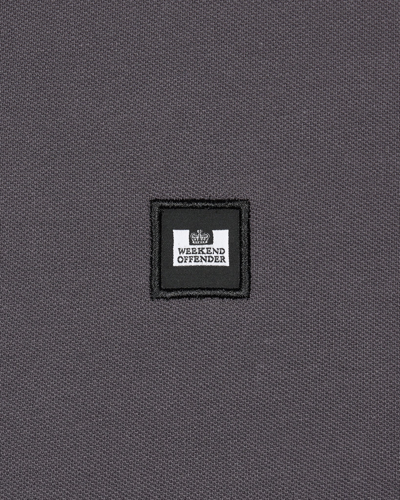 Dice Long Sleeve Polo Shirt Greystone