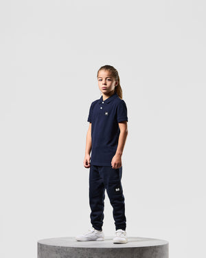 Kids Caneiros Polo Shirt Navy