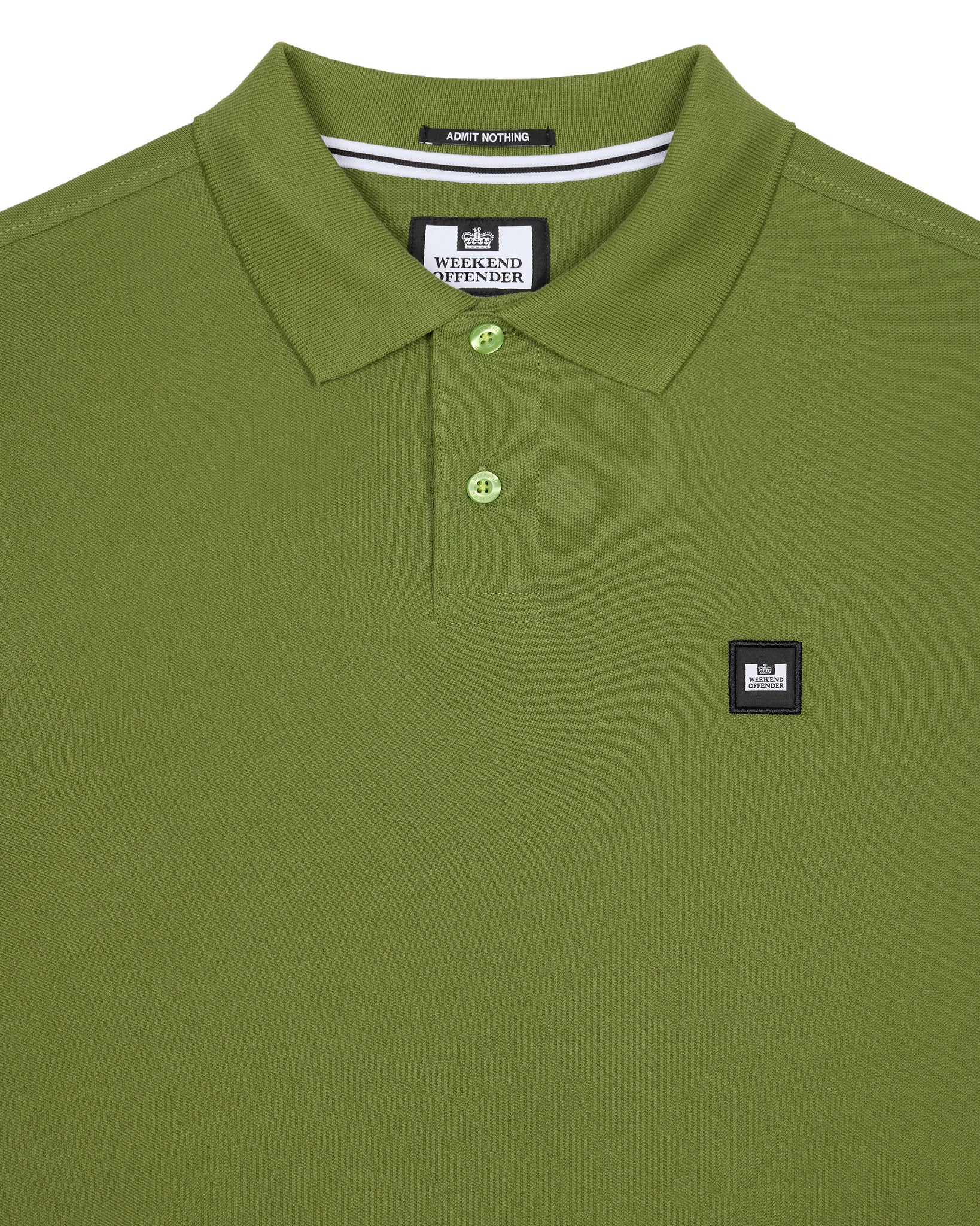 Caneiros Polo Shirt Seaweed Green - Plus Size