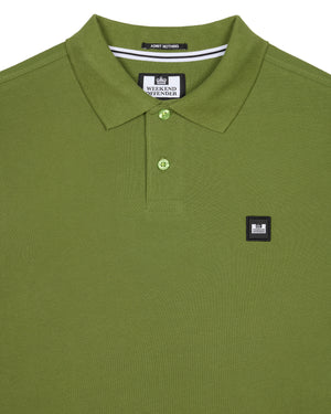 Caneiros Polo Shirt Seaweed Green - Plus Size