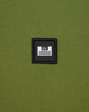 Caneiros Polo Shirt Seaweed Green - Plus Size
