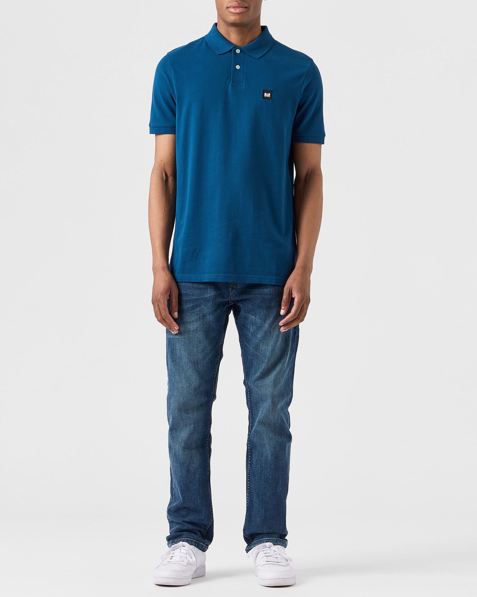 Caneiros Polo Shirt Juniper Blue